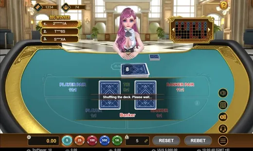 Squeeze Baccarat